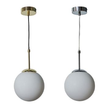 Show details for Modern Ceiling Light Fitting Opal Glass Globe Shade Lampshade Pendant Lighting Picture of Modern Ceiling Light Fitting Opal Glass Globe Shade Lampshade Pendant Lighting