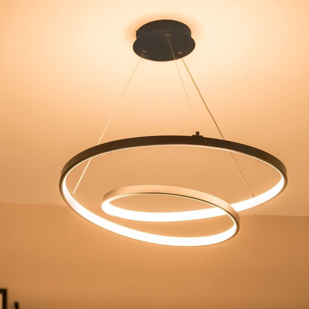 Infinity Black Loop Ceiling Light | Victoria Sale's