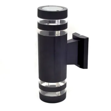Show details for Outdoor Waterproof Cylinder Up Down Wall Sconce Outside Porch Wall Mounted Exterior Led Wall Lamp Lighting With E27 GU10 Holder Picture of Outdoor Waterproof Cylinder Up Down Wall Sconce Outside Porch Wall Mounted Exterior Led Wall Lamp Lighting With E27 GU10 Holder
