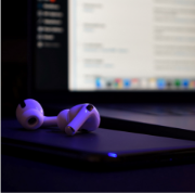 Picture of Airpods Pro With Wireless Charging Case For Apple iPhone 1-Year Seller Warranty Included