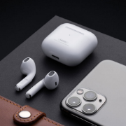 Picture of Airpods 2nd Generation, Wireless Headphones  With Magsafe Wireless  Charging Case 1-Year Seller Warranty Included