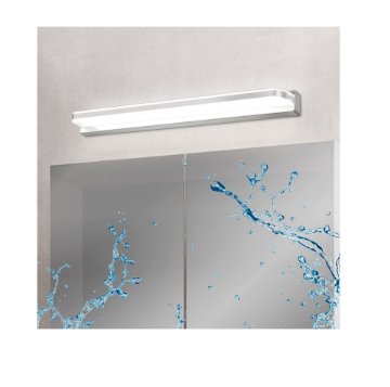 Show details for LED Mirror Front Light 9W, Front Lighting IP44 for Mirror, Bathroom Over Mirror Light, Stainless Steel Base Bathroom Wall Light Picture of LED Mirror Front Light 9W, Front Lighting IP44 for Mirror, Bathroom Over Mirror Light, Stainless Steel Base Bathroom Wall Light