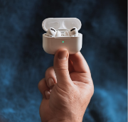 Picture of Apple Airpods Pro With Wireless Charging Case For Apple iPhone  1-Year Seller Warranty Included