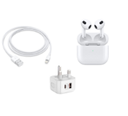 Picture of Apple AirPods (3rd Generation) with MagSafe Charging Case | Wireless Earbuds UK
