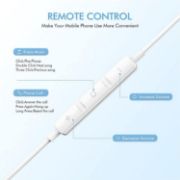 Picture of Lightning Earphones for iPhone HiFi Stereo Wired In-Ear Earbuds Built-in Microphone & Volume Control Compatible with iPhone 14/13/SE/12/11/XR/8/7/XS