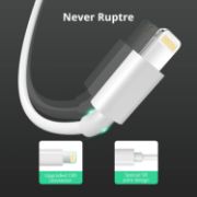 Picture of 1M iPhone Charger Cable, Lightning to USB Cable Lead 3 Foot, 2.4A Fast Charging Cable for iPhone 14 13 12 11 Pro Max XS XR X 8 7 6 Plus 5