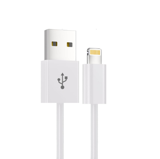 Picture of 1M iPhone Charger Cable, Lightning to USB Cable Lead 3 Foot, 2.4A Fast Charging Cable for iPhone 14 13 12 11 Pro Max XS XR X 8 7 6 Plus 5