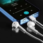 Picture of Lightning Earphones for iPhone – Noise-Isolating Headphones Compatible with iPhone 14/13/SE/12/11/XR/8/7/XS