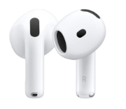 Picture of Apple AirPods (4th Generation) – Wireless with Active Noise Cancellation, Adaptive Audio, H2 Chip, and USB-C Charging Case