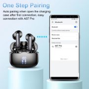 Picture of Bluetooth 5.4 Wireless Earbuds, HiFi Bass, 4 ENC Mics, 40H Playtime, IP7 Waterproof, USB-C