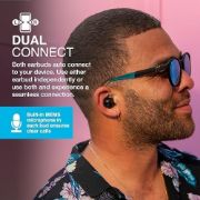 Picture of JLab Go Air Pop+ Earbuds, Bluetooth, Mic, 35H Playtime, USB-C, EQ3 Sound, Dual Connect, Black