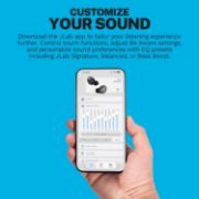 Picture of JLab Go Air Pop+ Earbuds, Bluetooth, Mic, 35H Playtime, USB-C, EQ3 Sound, Dual Connect, Black