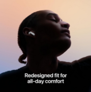 Picture of Earbuds (4th Generation) – Wireless with Active Noise Cancellation, Adaptive Audio, H2 Chip, and USB-C Charging Case 