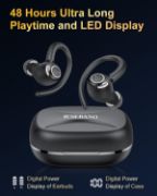 Picture of Jesebang Wireless Earbuds – Bluetooth 5.3, ENC Mic, 40H Playtime, IP7 Sport Earhooks