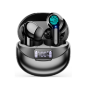 Picture of Wireless Earbuds Bluetooth 5.3, USB-C Earphones, HiFi Stereo, Deep Bass, CVC Noise Cancelling, 35H Playtime, LED Display, Water Resistant