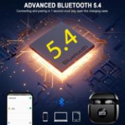 Picture of Wireless Earbuds Bluetooth 5.4, 4 ENC Mic Noise Cancelling, HiFi Stereo Deep Bass, 40H Playtime, IP7 Waterproof, USB-C Fast Charge In-Ear Headphones
