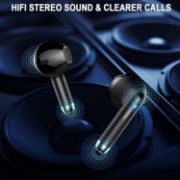 Picture of Wireless Earbuds Bluetooth 5.4, 4 ENC Mic Noise Cancelling, HiFi Stereo Deep Bass, 40H Playtime, IP7 Waterproof, USB-C Fast Charge In-Ear Headphones