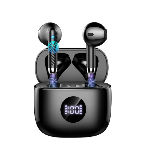 Picture of Wireless Earbuds Bluetooth 5.4, 4 ENC Mic Noise Cancelling, HiFi Stereo Deep Bass, 40H Playtime, IP7 Waterproof, USB-C Fast Charge In-Ear Headphones