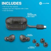 Picture of JLab Go Air Pop+ True Wireless Earbuds, Bluetooth Earbuds, 35H Playtime, USB-C, EQ3 Sound, Mic