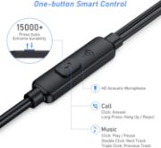 Picture of Blukar In-Ear Earphones with Mic, Noise Isolation, HD Sound, Compatible with iPhone, Android, MP3