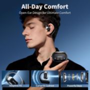 Picture of OHAYO Open Ear Bluetooth Headphones, ENC Mic, 40H Playtime, IPX6, Sports Earhooks, Clear Calls
