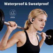 Picture of OHAYO Open Ear Bluetooth Headphones, ENC Mic, 40H Playtime, IPX6, Sports Earhooks, Clear Calls
