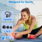 Picture of Wireless Sport Earbuds 2026, Bluetooth 5.4, Deep Bass, ENC Noise Cancelling, 50H Playtime, IPX7, Earhooks
