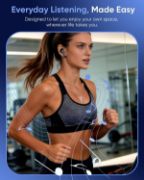 Picture of Wireless Earbuds Bluetooth 5.4, 4 ENC Mics, 48H Playtime, LED Display, IPX7 Waterproof, Deep Bass Stereo for Running, Gym & Gaming (Black)