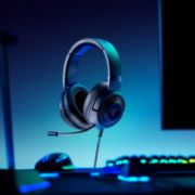 Picture of Razer Kraken X Lite Wired Gaming Headset, Ultralight 230g, Surround Sound, Cardioid Mic, 3.5mm for PC, PS4/PS5, Xbox, Switch, Black