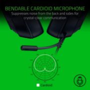 Picture of Razer Kraken X Lite Wired Gaming Headset, Ultralight 230g, Surround Sound, Cardioid Mic, 3.5mm for PC, PS4/PS5, Xbox, Switch, Black