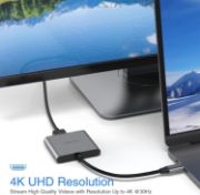 Picture of USB C to HDMI Adapter 3-in-1 Multiport (4K HDMI, USB 3.0, 100W PD) for MacBook, iPad Pro, Chromebook, Surface & Samsung Devices