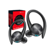 Picture of Wireless Earbuds 60H Playtime LED Display Earhooks HiFi Bass Bluetooth 5.3 Sports Earphones USB-C