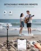 Picture of 180cm Phone Tripod & Selfie Stick with Remote, Aluminum Stand for iPhone/Android