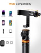 Picture of Vimose 62” Phone Tripod & Selfie Stick with Remote, Extendable Travel Tripod Stand for iPhone & Android Smartphones