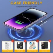 Picture of Wireless Charging Pad for iPhone 17–11 & Samsung Galaxy S22–S9, Fast Charging Mat for AirPods & Phones