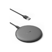 Picture of Anker PowerWave Wireless Charger Pad, 10W Qi Fast Charging for iPhone 17–12, Samsung & AirPods (No Adapter)