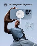 Picture of Magnetic Wireless Fast Charger for iPhone 17–12 & AirPods, MagSafe Charging Pad with LED & Dual Ports