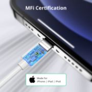Picture of 2-Pack 1.8M Apple MFi Certified Lightning to USB Cable 6FT Fast Charging iPhone Charger for iPhone 14/13/12/11 & iPad