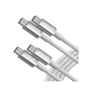 Picture of Anker USB-C to USB-C Cable 2-Pack 1.8M Nylon 60W Fast Charging for iPhone 17/16/15, MacBook, iPad & Samsung