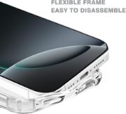 Picture of Melomon Clear Case for iPhone 16 Pro Max 6.9" Airbag Shockproof TPU + Hard PC Anti-Scratch Protective Cover