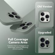 Picture of Magnetic iPhone 16 Pro Case 6.3" MagSafe Silicone Shockproof Full Camera & Screen Protection Calke Green