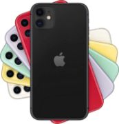 Picture of Apple iPhone 11, 64GB, Black (Renewed)