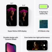 Picture of Apple iPhone 13, 128GB, Midnight (Renewed)
