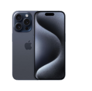 Picture of Apple iPhone 15 Pro (256 GB) - Blue Titanium (Renewed)