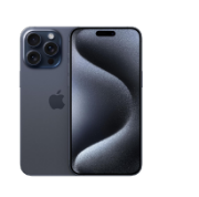 Picture of Apple iPhone 15 Pro Max (256GB) - Blue Titanium (Renewed)