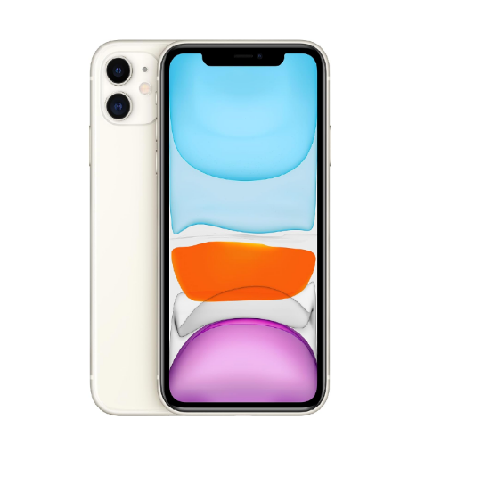 Picture of Apple iPhone 11, 64GB, White (Renewed)