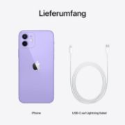 Picture of Apple iPhone 12, 64GB, Purple (Renewed)