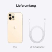 Picture of Apple iPhone 12 Pro Max, 128GB, Gold (Renewed)