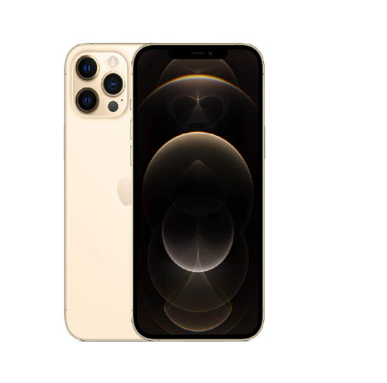 Picture of Apple iPhone 12 Pro Max, 128GB, Gold (Renewed)