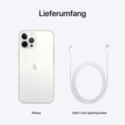 Picture of Apple iPhone 12 Pro Max, 128GB, Silver (Renewed)